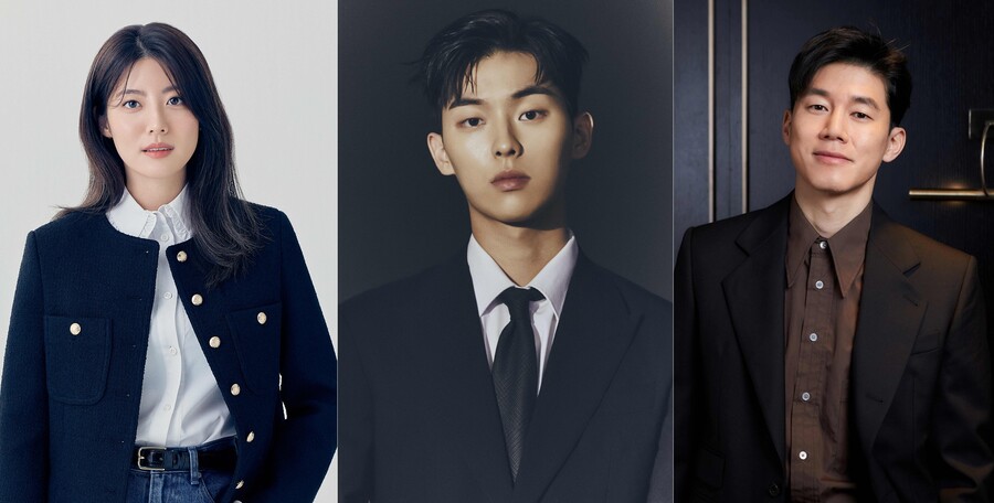 ▲ 남지현, 최현욱, 김무열(왼쪽부터). 제공| 매니지먼트 숲, 골드메달리스트, 프레인글로벌
