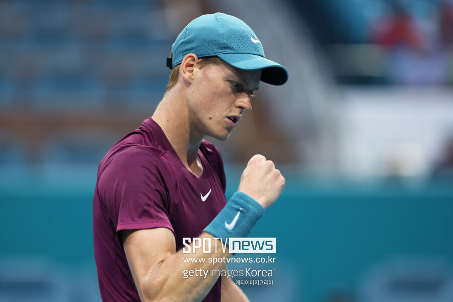 [ATP] 시너, 마이애미 오픈 4강 진출…2년 만에 결승행 도전