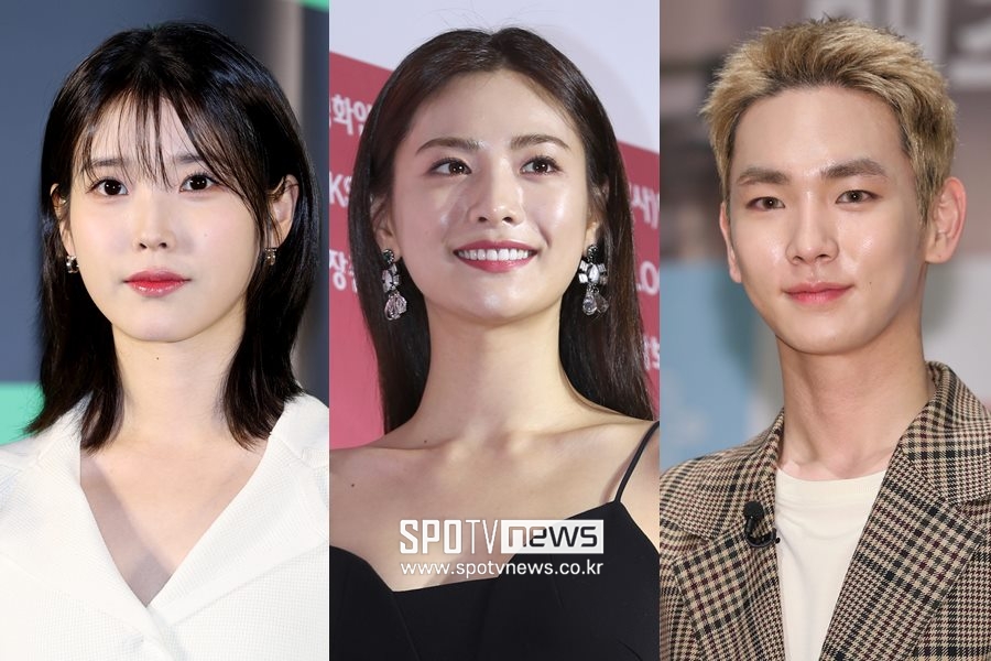▲ 아이유, 나나, 키(왼쪽부터). ⓒ곽혜미 기자 ⓒ스포티비뉴스DB
