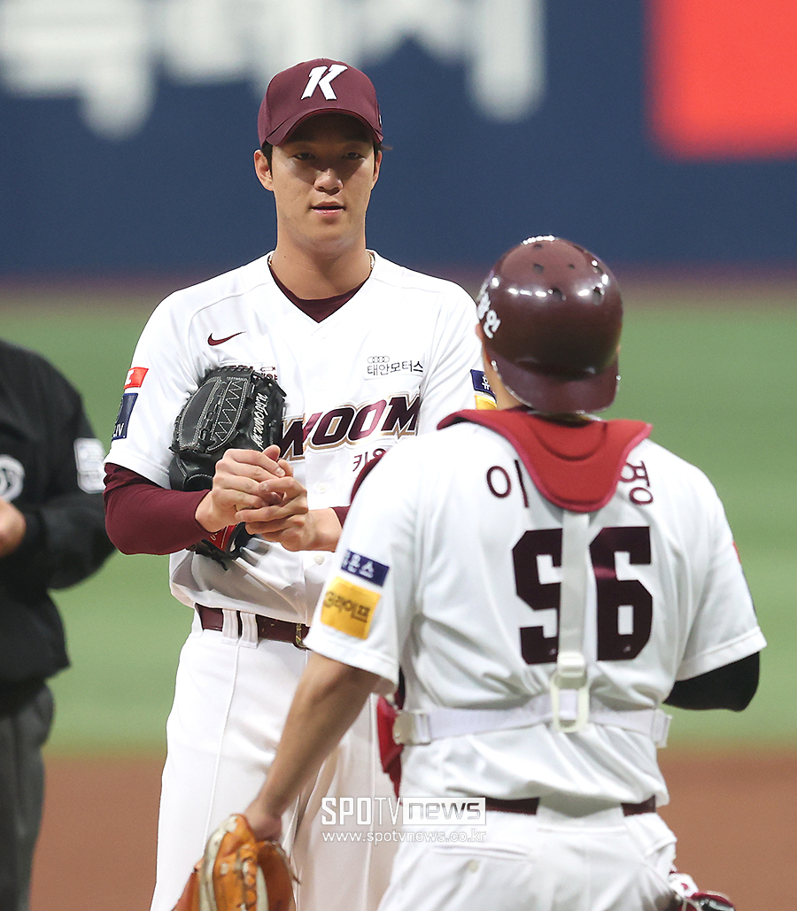▲ 안우진 이지영 ⓒ곽혜미 기자