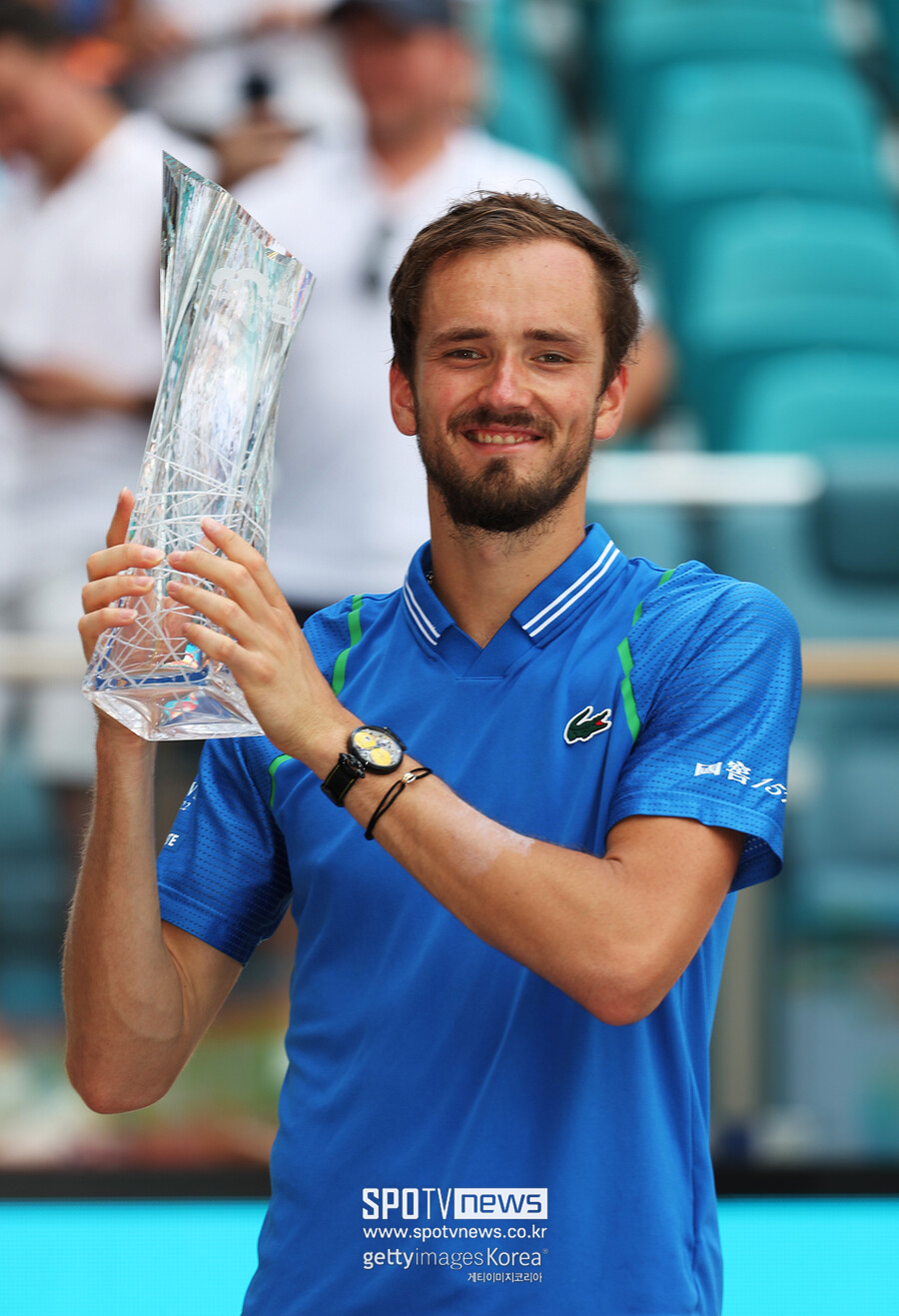▲ 다닐 메드베데프가 2023년 ATP 투어 마이애미 오픈에서 우승했다.