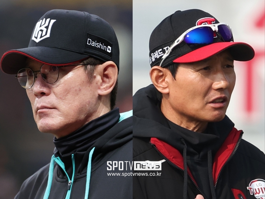 ▲ 이강철 kt 위즈 감독(왼쪽)과 염경엽 LG 트윈스 감독.  ⓒ곽혜미 기자