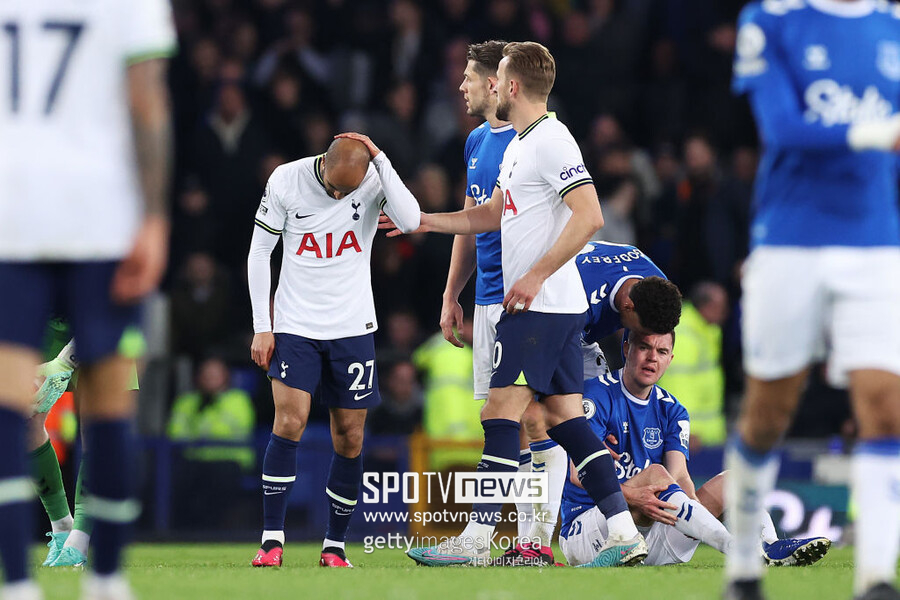 ▲ 에버턴 원정에서 무승부에 그친 토트넘. 크게 달라지지 않았다