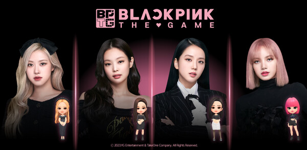 ▲ 블랙핑크 IP를 활용한 모바일 게임이 등장한다. 제공|YG엔터테인먼트