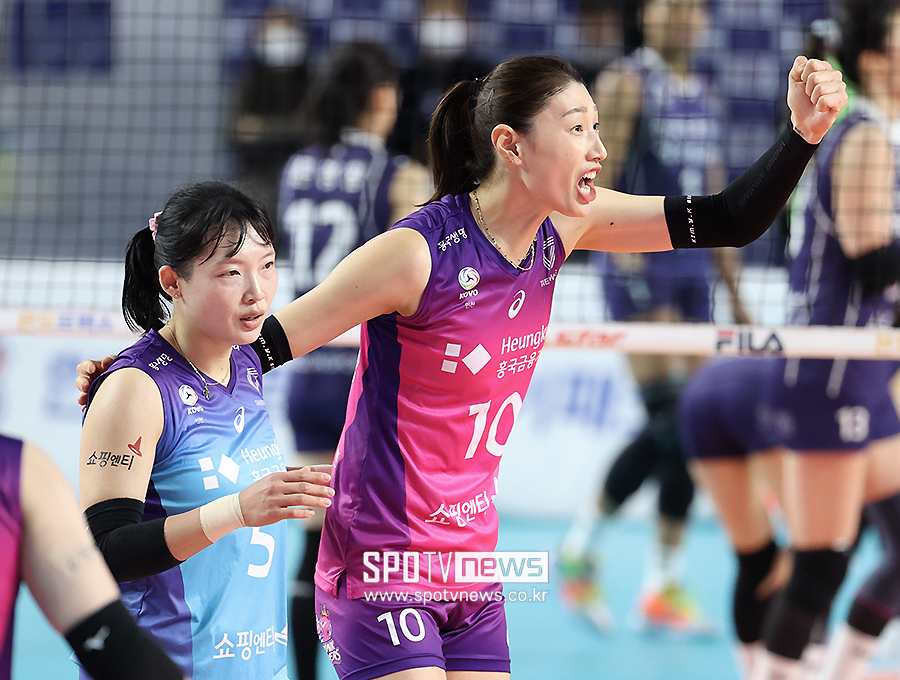 ▲ 김해란 김연경 ⓒ곽혜미 기자