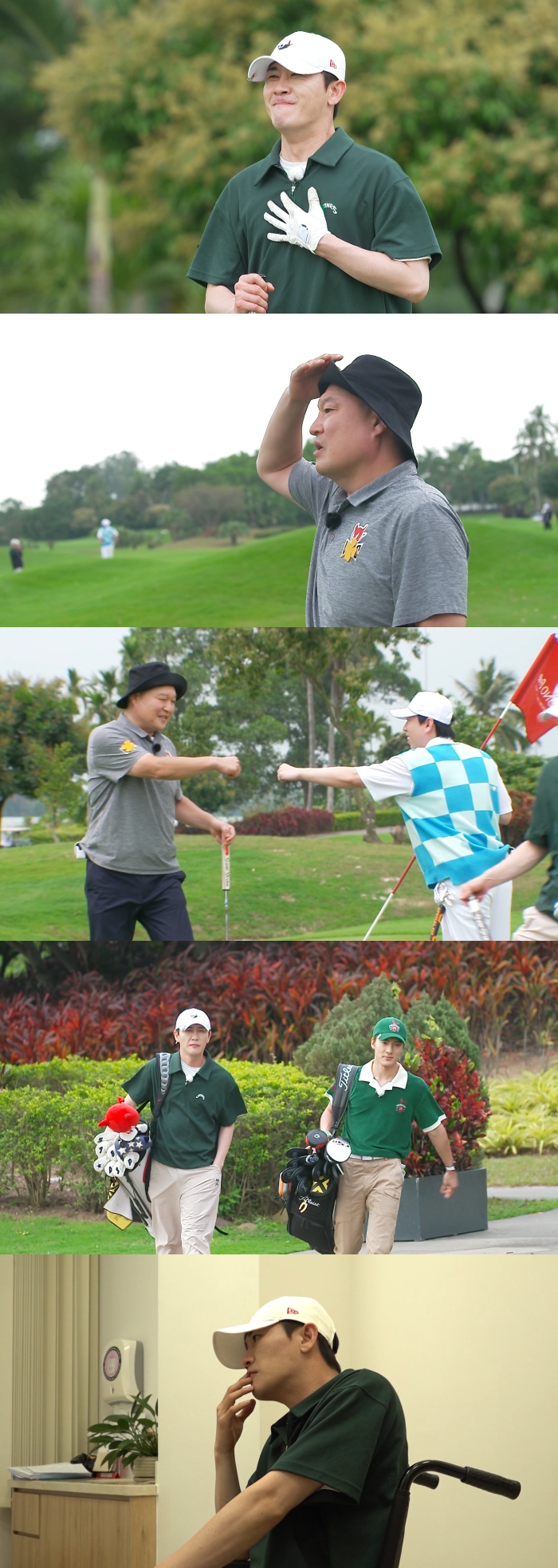 영탁, 촬영 중 고통 호소…긴급 병원 이송→휠체어 신세 왜?('공치리5')