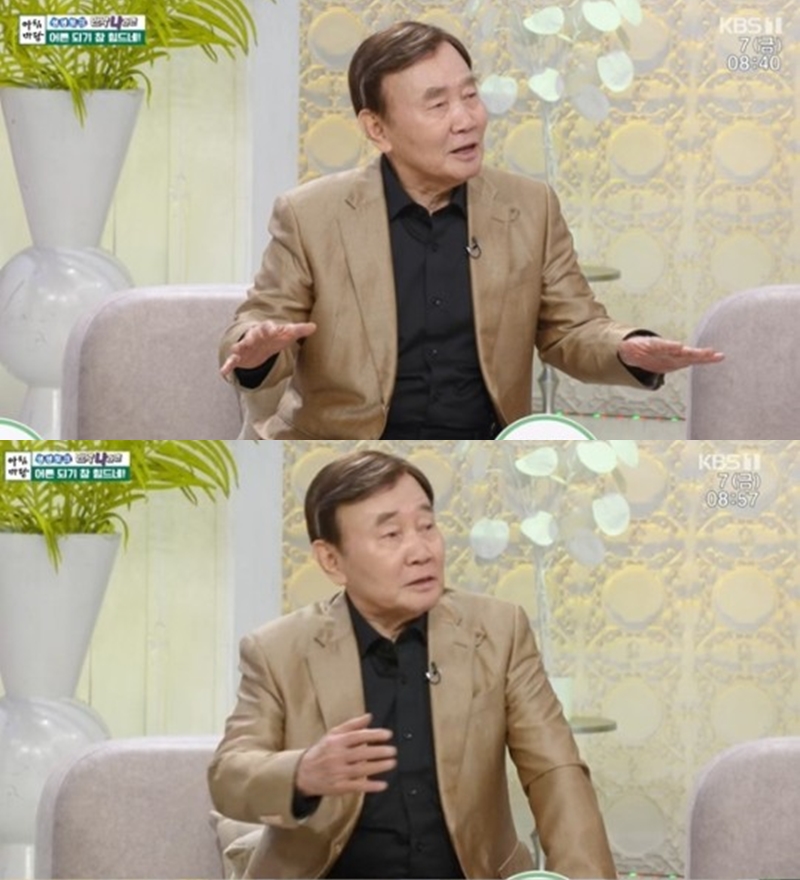 ▲ 배우 양택조. 출처| KBS1 '아침마당' 방송 캡처
