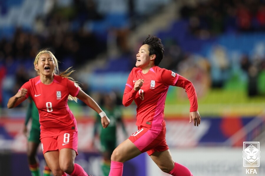 ▲ 조소현(사진 왼쪽)과 이금민(오른쪽). ⓒ대한축구협회