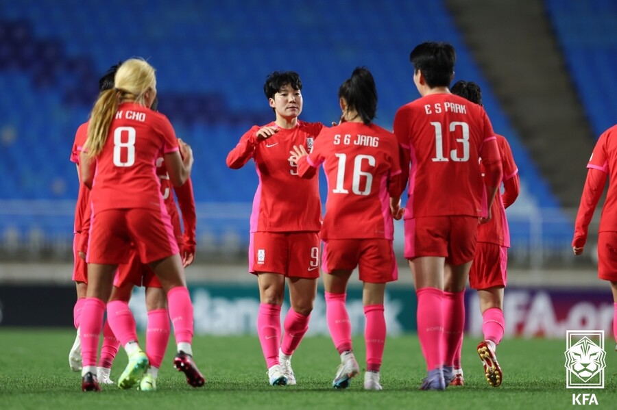 ▲ 날카로운 득점 감각을 뽐낸 이금민. ⓒ대한축구협회