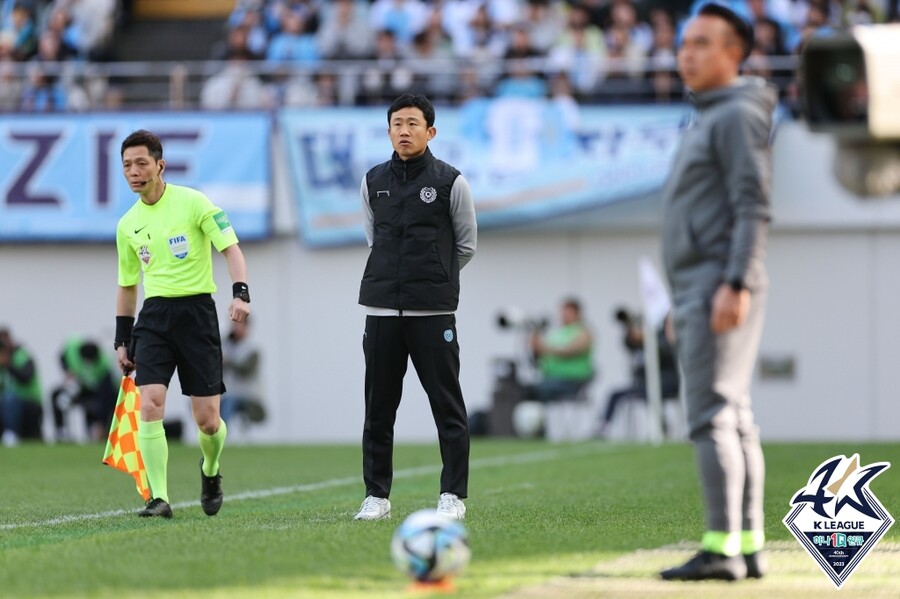 ▲ 최원권 대구FC 감독. ⓒ한국프로축구연맹