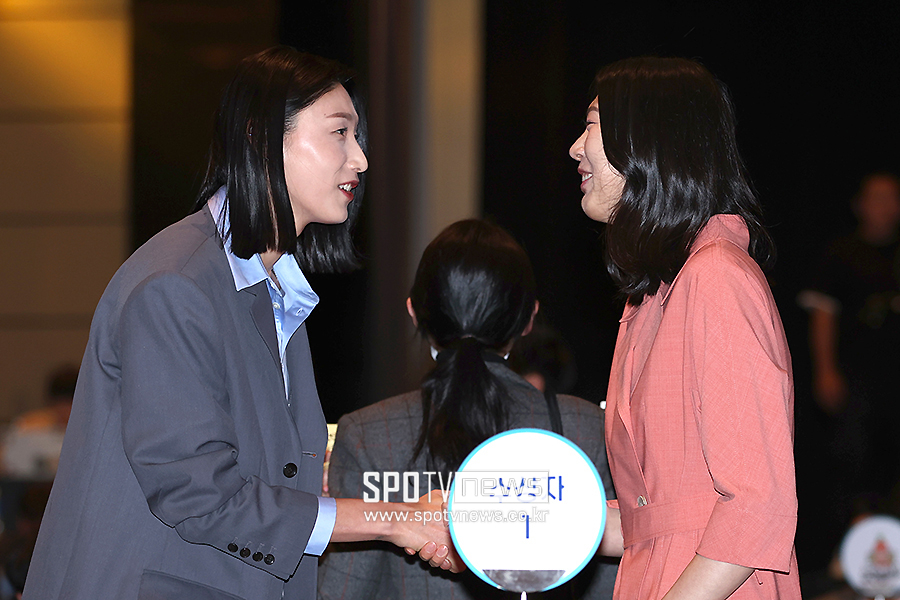 ▲ 김연경 양효진 ⓒ곽혜미 기자
