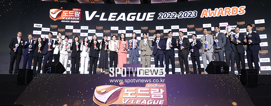 ▲ V리그 시상식 김연경 한선수 ⓒ곽혜미 기자