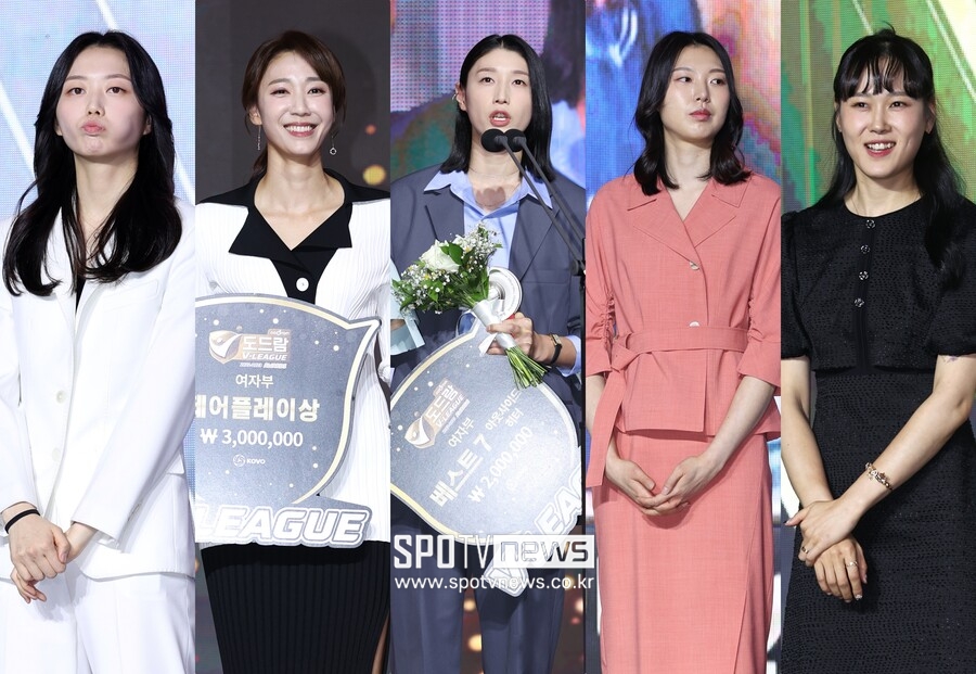 '여배우라 해도 믿겠어'…V리그 여자부 선수들의 화려한 변신