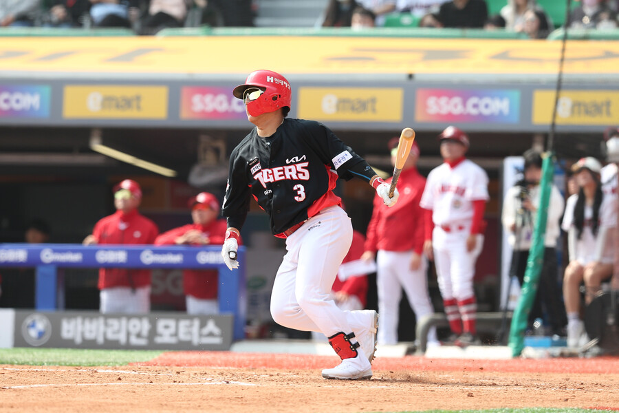 ▲ 선발 라인업에 재합류한 KIA 김선빈 ⓒKIA타이거즈