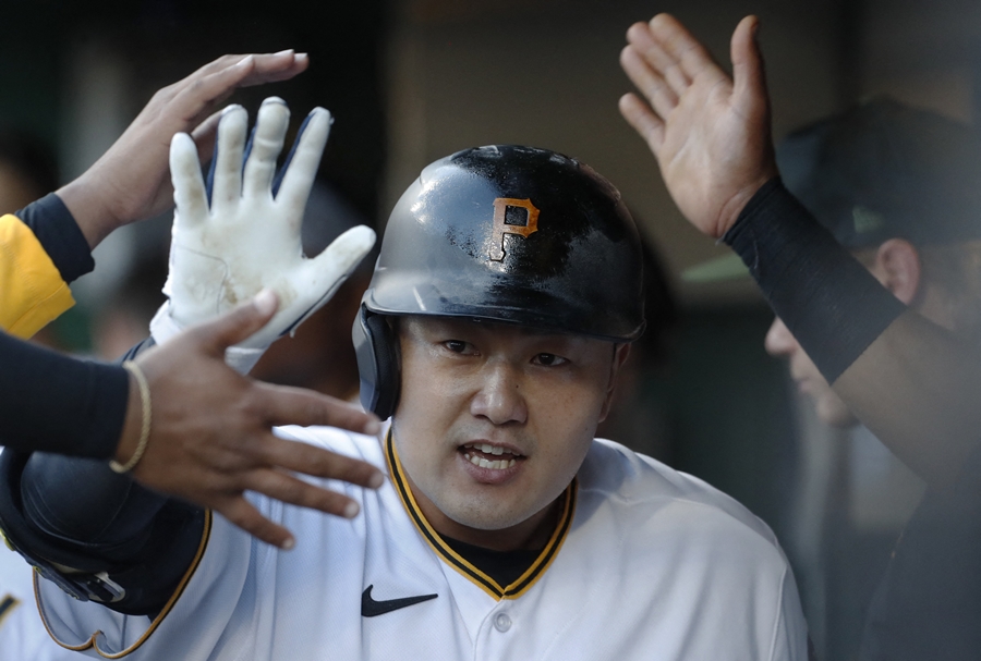 ▲ 피츠버그 최지만이 2경기 연속 홈런을 쳤지만, 선발 명단에서 제외됐다. ⓒ연합뉴스/USA TODAY Sports