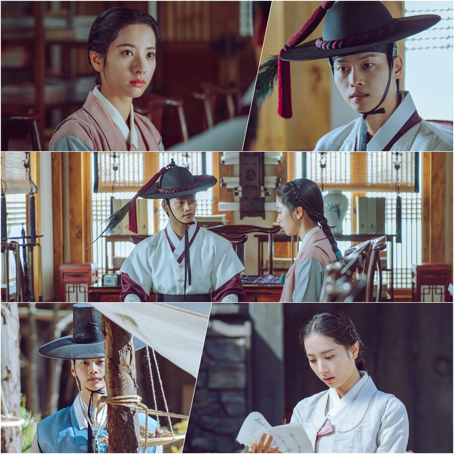 ▲ 김지연, 차학연. 제공|MBC '조선변호사'