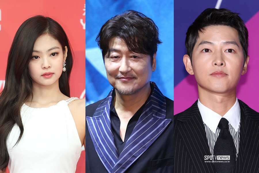 ▲ 제니, 송강호, 송중기.  ⓒ곽혜미 기자