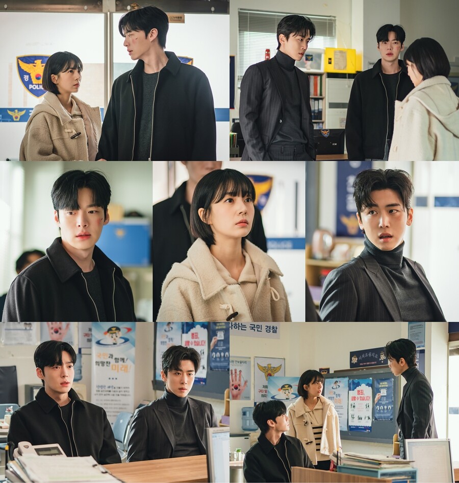 백진희x안재현x정의제, 경찰서에서 수상한 재회…무슨 일?('진짜가 나타났다')
