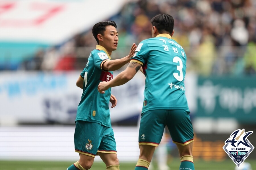 ▲ 대전 하나시티즌이 울산 현대와의 경기에서 2-1 승리를 거뒀다. ⓒ한국프로축구연맹