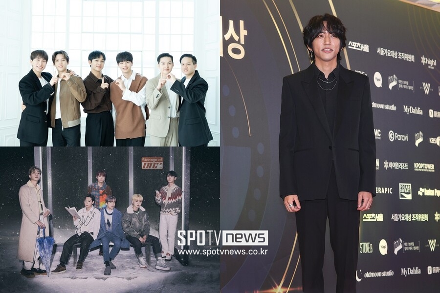 ▲ 비투비, 이승윤, 온앤오프.  ⓒ큐브엔터테인먼트, 곽혜미 기자, WM엔터테인먼트