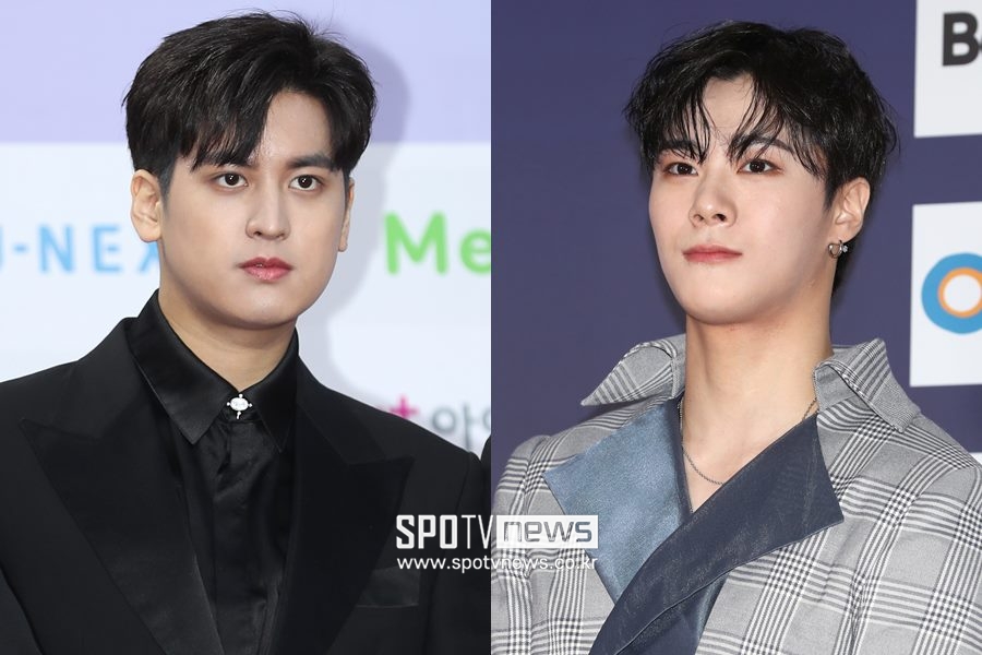 ▲ 정찬우(왼쪽), 문빈. ⓒ곽혜미 기자