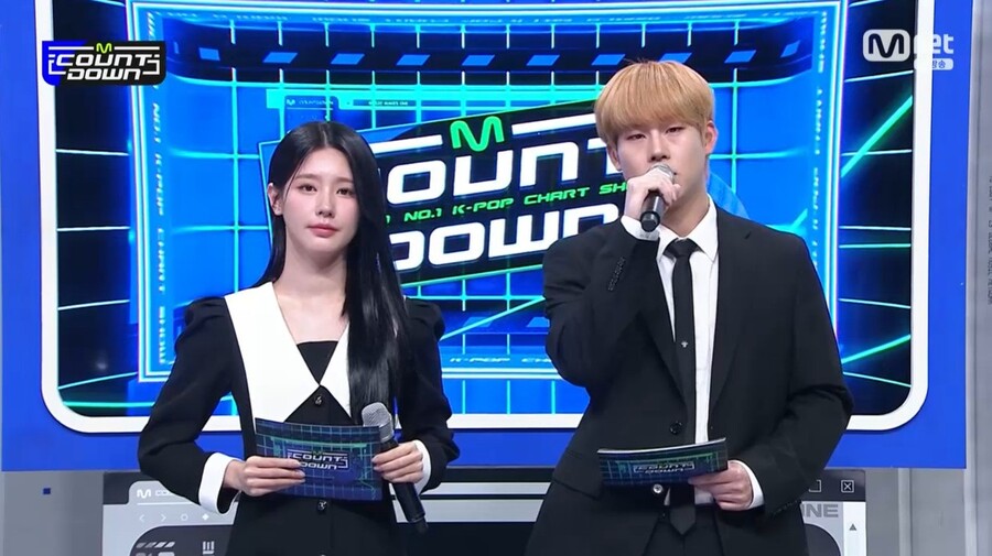 ▲ 미연, 주헌. 출처ㅣ엠넷 '엠카운트다운' 방송화면 캡처