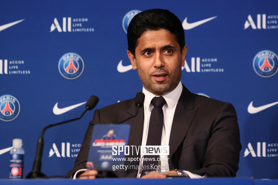 ▲ PSG 나세르 알 켈라이피 회장