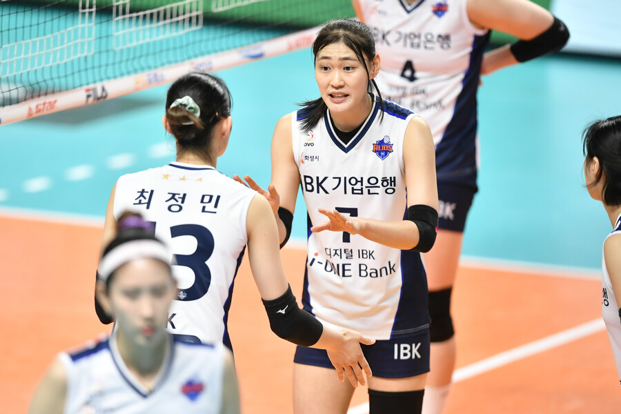 ▲ 김주향 ⓒKOVO