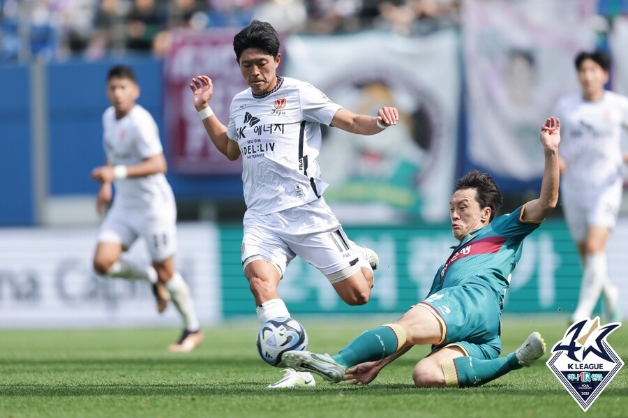 ▲ 제주 유나이티드가 대전 하나시티즌에 패배를 안겼다. ⓒ한국프로축구연맹