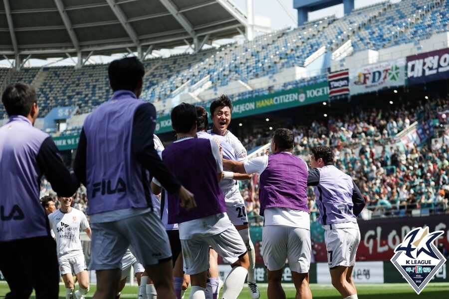 ▲ 제주 유나이티드가 대전 하나시티즌에 패배를 안겼다. ⓒ한국프로축구연맹