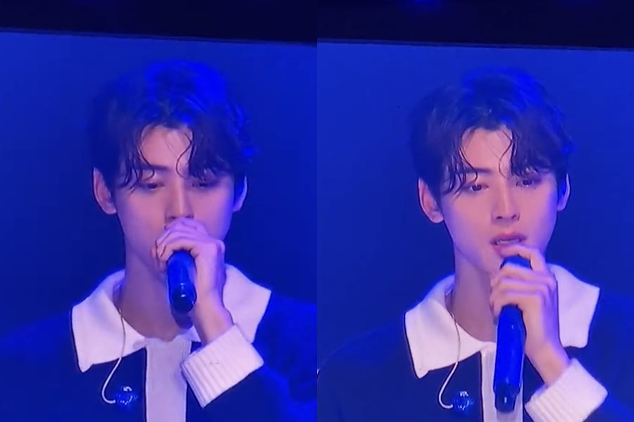 ▲ 차은우. 출처ㅣ트위터 갈무리