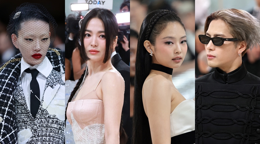 송혜교→제니 말고도 더?…美 '멧 갈라' 장식한 K스타들[종합]