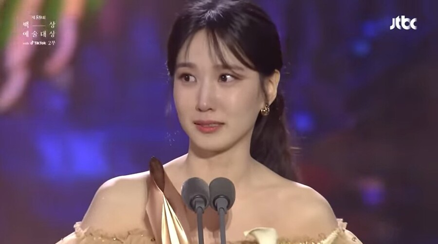 ▲ 박은빈. 출처|백상예술대상 유튜브 캡처
