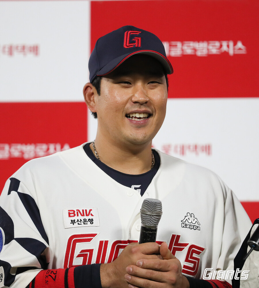 ▲ 유강남 ⓒ롯데 자이언츠