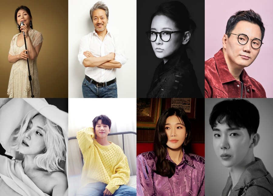 ▲ 제공|테이크노트, 봄여름가을겨울 소속사, 퍼스트원엔터테인먼트, 아이오케이컴퍼니, 웨이브나인, 텐투엔터테인먼트, 웨이크원, 큐브엔터테인먼트 제공