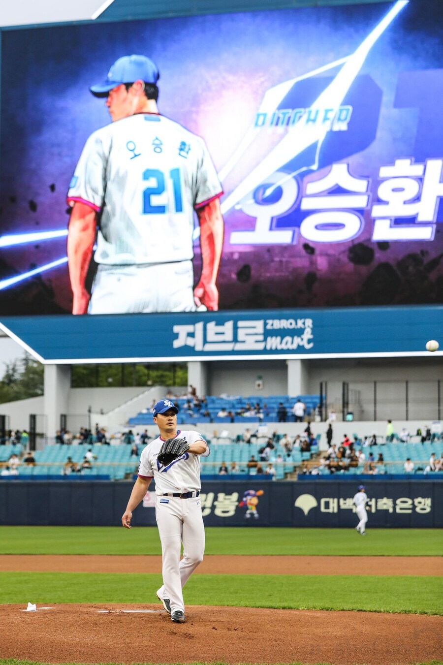 '선발 오승환' 기어코 5이닝 채웠다…개인 최다이닝-투구 수 신기록, 탈삼진 타이기록