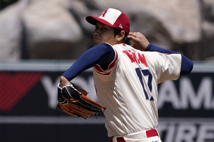 ▲ 오타니는 신기록 도전에 실패했지만, 진기록을 세웠다. ⓒ연합뉴스/AP