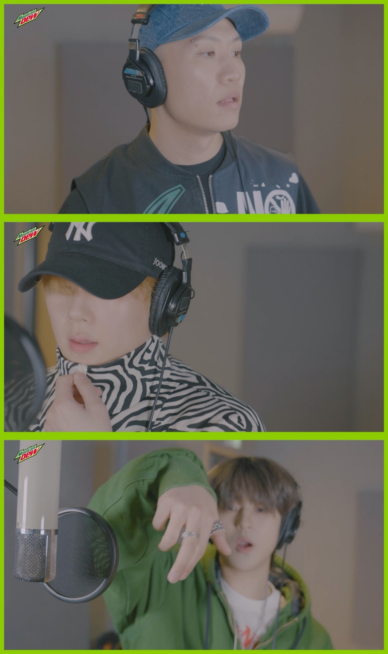▲ 개코, 주헌, 빅나티(위부터). 제공| 펩시 코리아