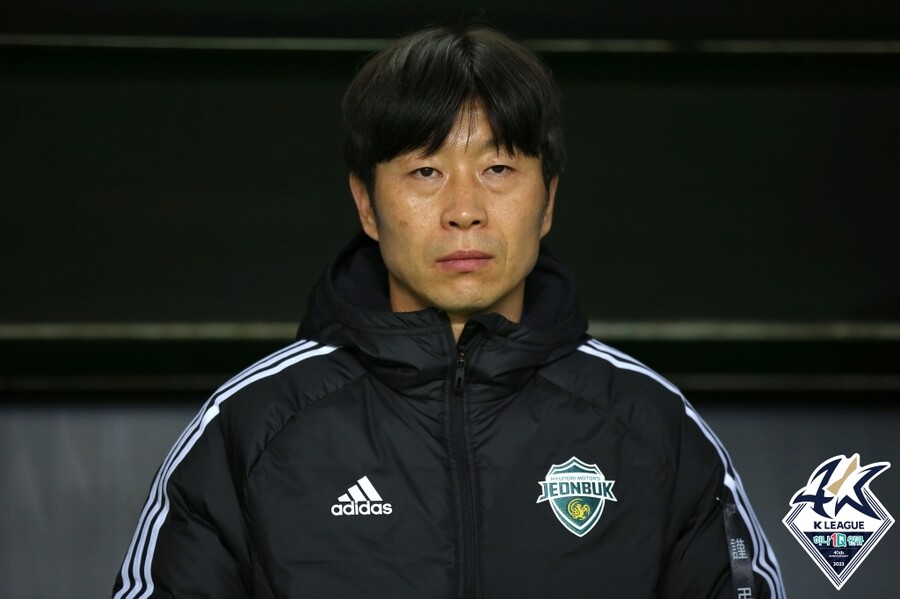▲ 김두현 전북 현대 감독대행 ⓒ한국프로축구연맹