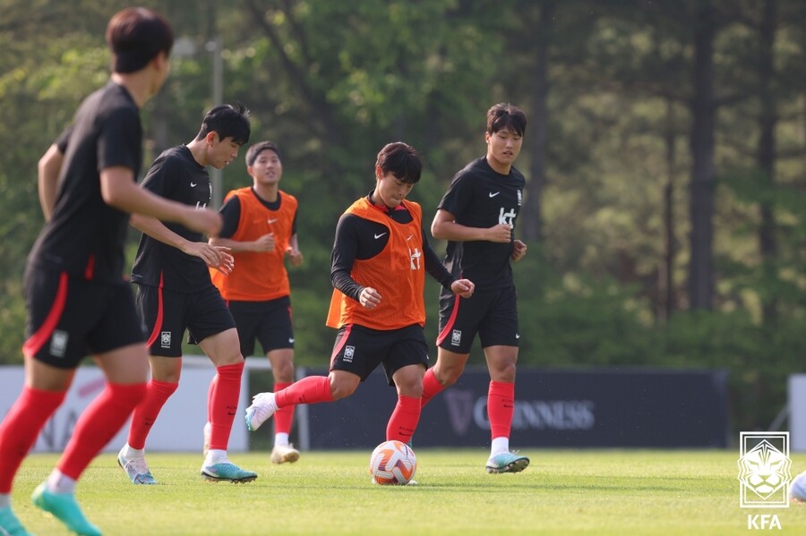 ▲ 고영준은 황선홍 감독의 마음을 사로 잡아야 한다.  ⓒ대한축구협회