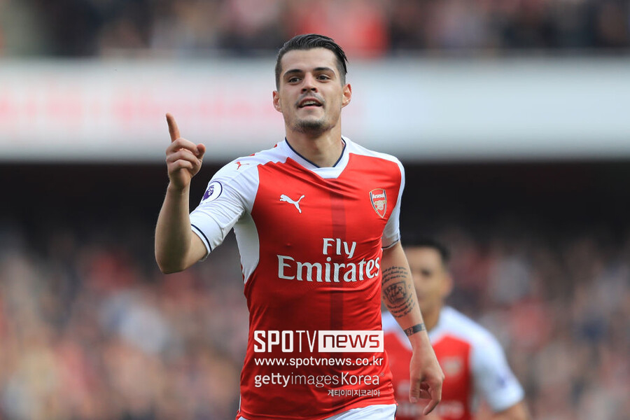 ▲ 아스널에서 7시즌 째 뛰고 있는 그라니트 자카