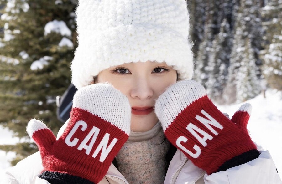 '고우림♥' 김연아, 캐나다 빙판도 접수 "왕년에 얼음 좀 탔던" 