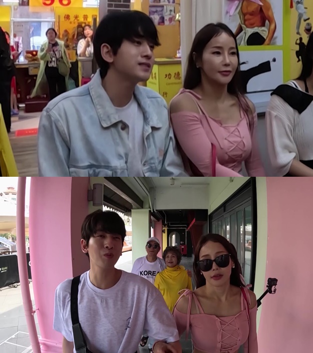 ▲ 미나 류필립 부부. 제공|KBS2 '걸어서 환장 속으로'