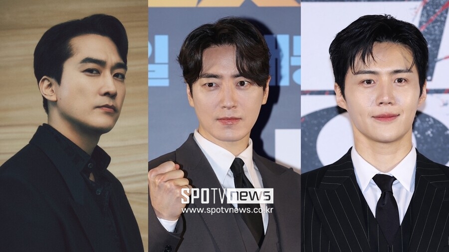 ▲ 송승헌, 이준혁, 김선호. 제공| 넷플릭스,  ⓒ곽혜미 기자