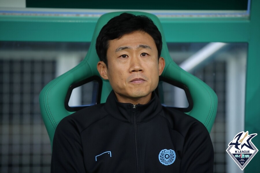 ▲ 최원권 대구FC 감독. ⓒ한국프로축구연맹