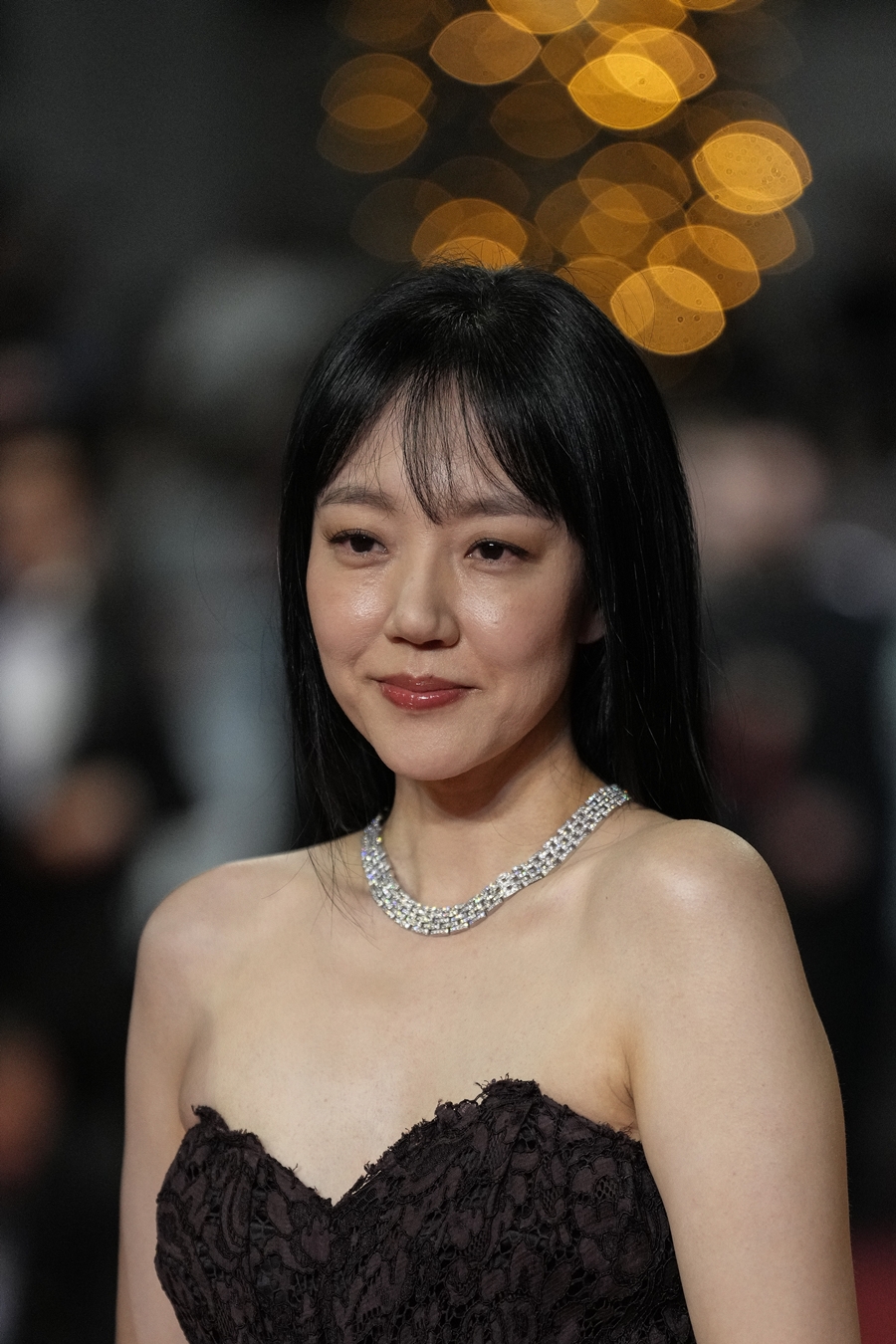 ▲ 영화 '거미집' 칸 레드카펫의 임수정. ⓒ연합뉴스/AP