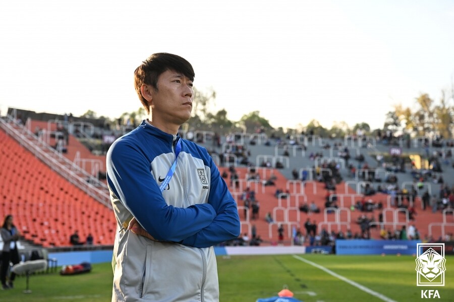 ▲ 김은중 U-20 대표팀 감독. ⓒ대한축구협회