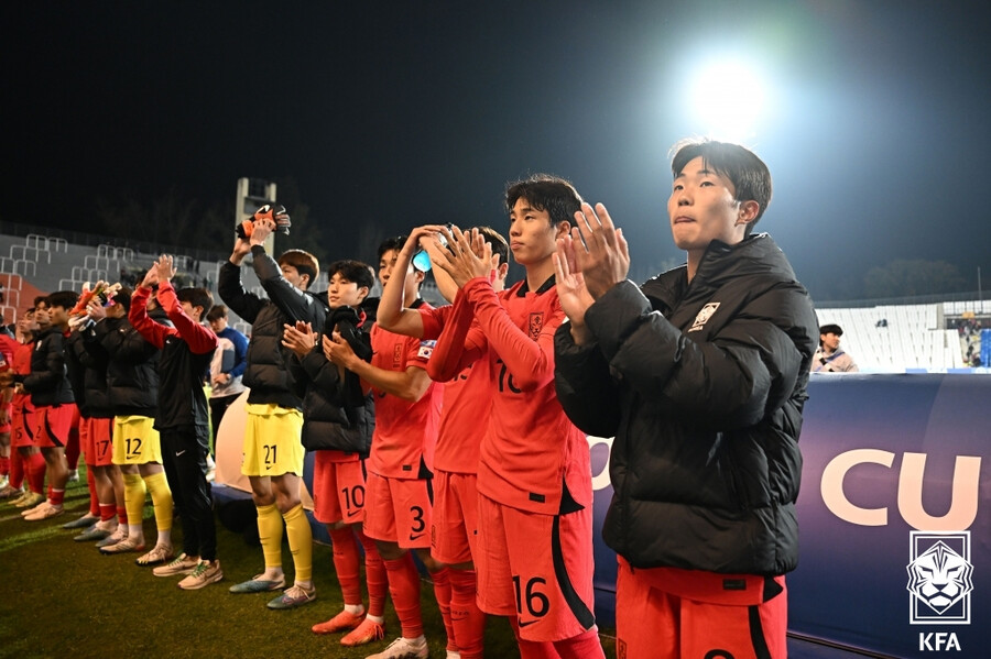 ▲ U20 한국 대표팀이 16강 진출에 성공했다. ⓒ대한축구협회