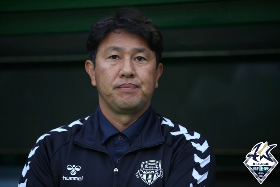 ▲ 김도균 수원FC 감독. ⓒ한국프로축구연맹