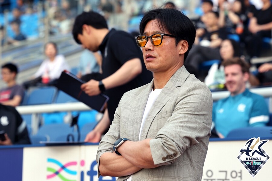 ▲ 이정효 광주FC 감독. ⓒ한국프로축구연맹